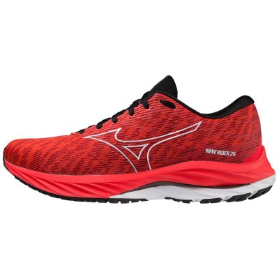 Zapatillas Para Correr Mizuno WAVE Rider 26 Hombre - Rojos / Blancos / Negros - Chile M045ENXZHI